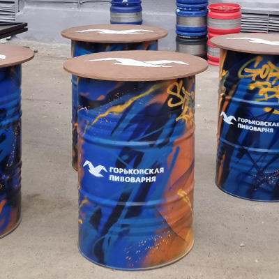 аренда бочек столов