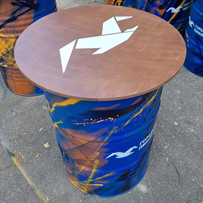 аренда бочек столов