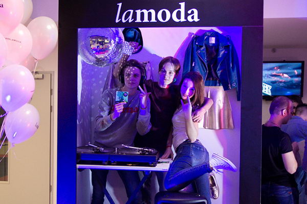 открытие нового магазина Lamoda