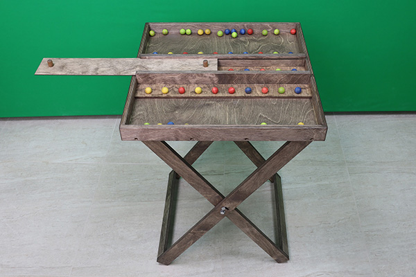 Деревянна игра в аренду и на продажу "10 шариков"