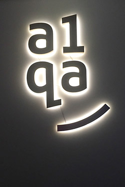 световые буквы с контрожуром