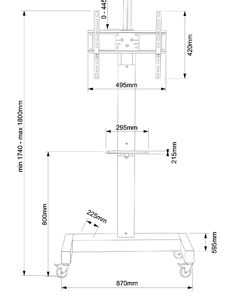 подставка под плазму