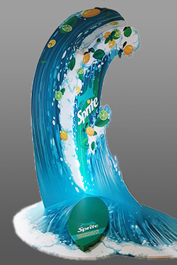 волна изделие из ПВХ