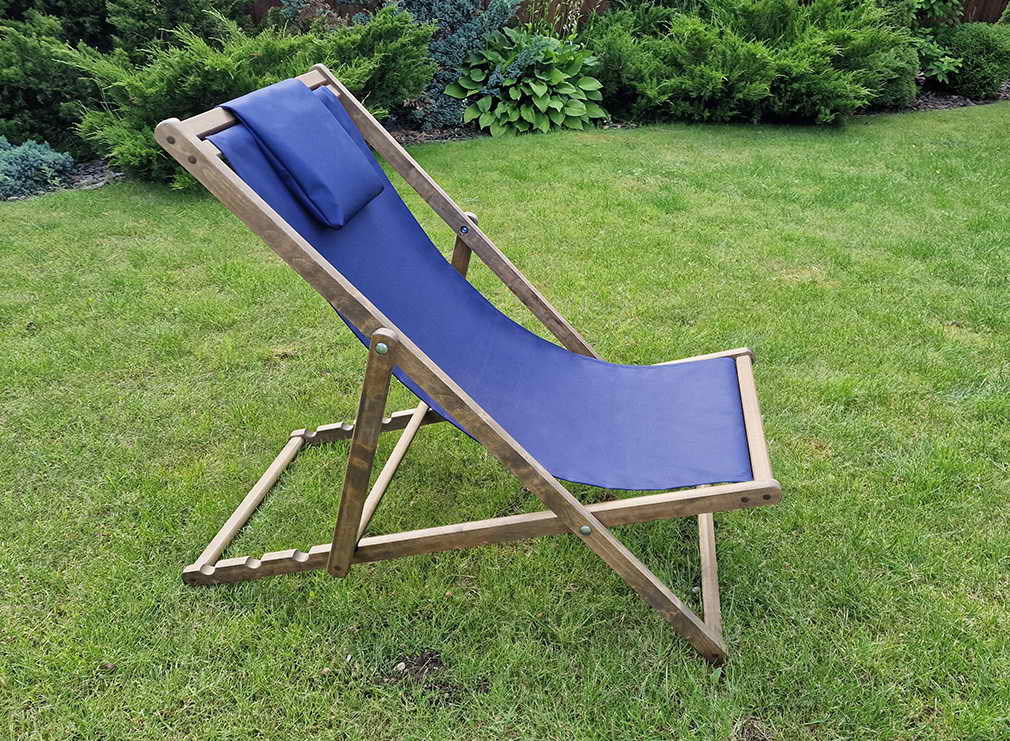 шезлонг без подлокотников